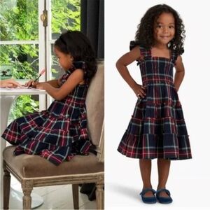 Hill House Tartan Girls Nap Dress